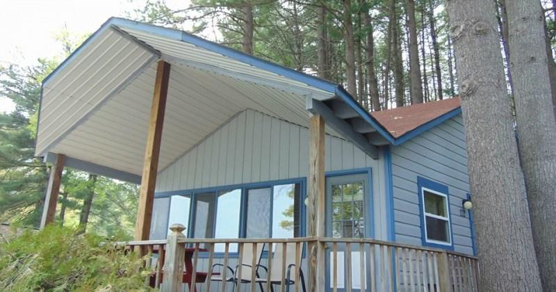 Depe Dene Resort Lake George Exterior foto